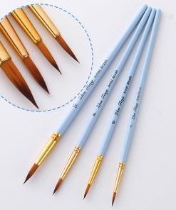 paint brushes Set closeup