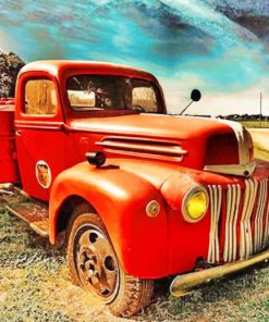 Old Truck - Paint By Numbers