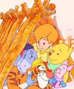 Piglets Big Movie - Cartoons Paint By Numbers
