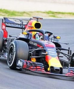 Red Bull Rb14 Race Car - Paint By Numbers
