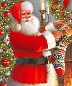 Santa - Paint By Numbers