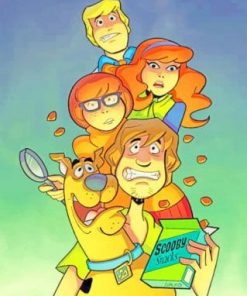 Scooby Doo Squad - Paint By Number