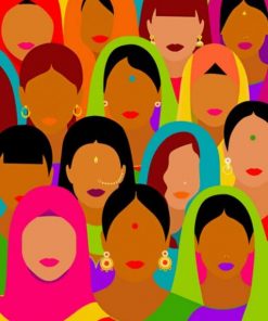 South Asian Women – Paint By Number