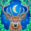 Stag Animal Paint by numbers