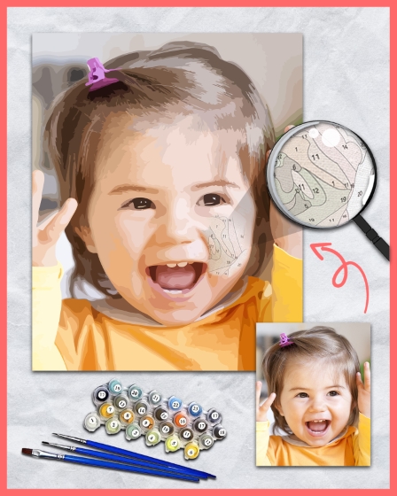 personalized paint by number