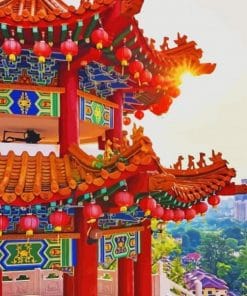 Thean Hou Temple Malaysia - Paint By Numbers
