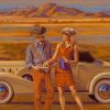 Travelers Couple - Paint By Numbers