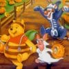 Winnie The Pooh Halloween - Cartoons Paint By Numbers