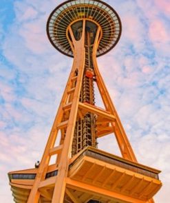 Space Needle Washington - Paint By Number