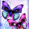 Bright Butterflies paint by numbers