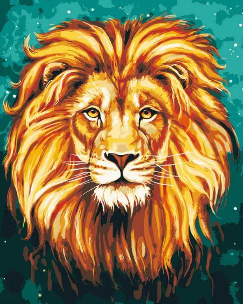 lion Paint by numbers