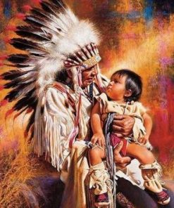 American Indians - Paint By Numbers