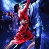 Couple Dance Floor Paint by numbers