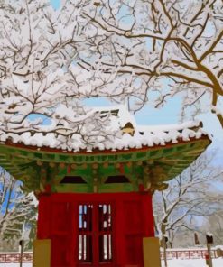 Jeonju South Korea Paint by numbers