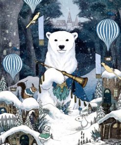 King Polar Bear - Paint By Numbers