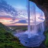 Mountain Waterfall - Paint By Number