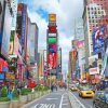 NY Times Square paint by number