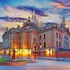 Nationaltheatret Oslo Norway Paint by numbers