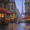 Paris Street Paint by numbers