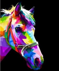 Colorful Horse - Paint By Numbers