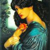 Proserpine Pre raphaelite Piant by numbers
