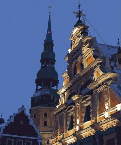 Lighthouse Glasgow - Paint By Number