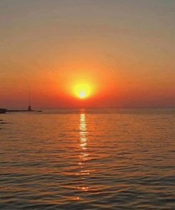 Sunset Sea View Of Lebanon ¨Paint by numbers