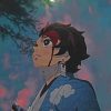 Tanjiro Kamado Paint by numbers
