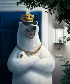 The Polar Bear Gangster - Paint By Numbers