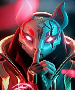 Aesthetic Fortnite paint by numbers