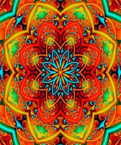 Aesthetic Mandala Paint by number