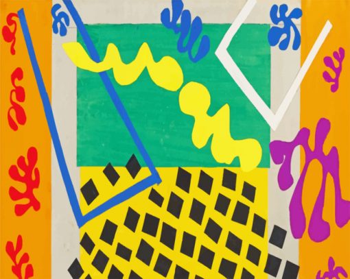 Aesthetic Matisse Art Paint by numbers