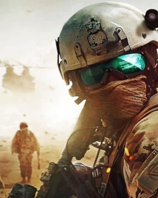 Call Of Duty Warzone paint by number