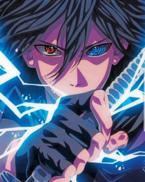 Anime Boy Paint by numbers
