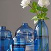 Blue Flower Vase Paint by numbers