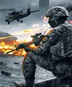 Call Of Duty Warzone Paint by numbers