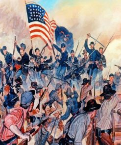 Civil War Paint by numbers