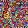 Colorful Aboriginal Art Paint by numbers