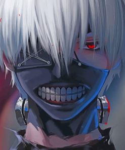 Cool Ken Kaneki Paint by numbers