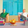 David Hockney Art paint by numbers