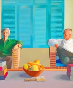 David Hockney Art paint by numbers