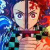 Demon Slayer paint by numbers