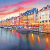 Nyhavn Denmark Paint by numbers