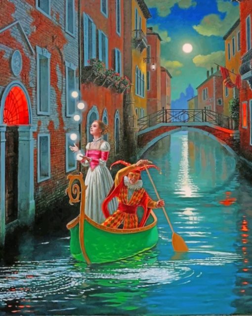 Venice Italy Paint by numbers