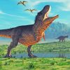 Dinosaur Feature Jurassic Park Paint by numbers