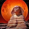 Blood Moon With Pyramid Paint by numbers