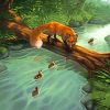 Fox Animal Paint by numbers