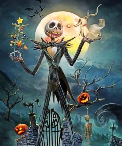 Jack From Nightmare Paint by numbers