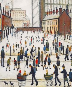 Lost L S Lowry Paint by numbers