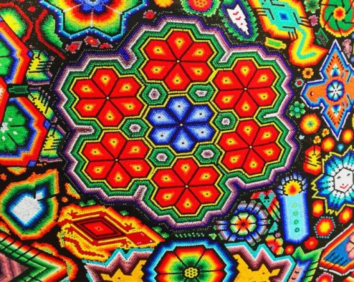 Mexican Art Paint by numbers